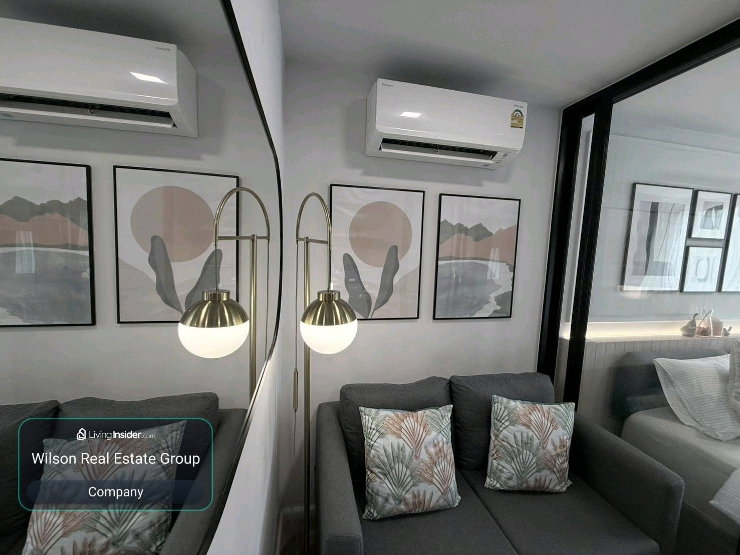 รูป 🏡 ให้เช่า Kave Town Colony | วิวสระแนวยาว 🌊 ระเบียงยื่น | 29 ตร.ม. | 15,000 บาท - รูปที่ 7/30
