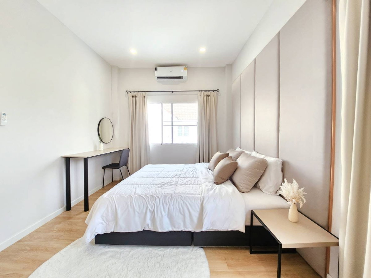 รูป POS บ้านเดี่ยว ในหมู่บ้านขวัญเวียง หางดง สไตล์โมเดิร์นมินิมอล เฟอร์นิเจอร์ เครื่องใช้ไฟฟ้าครบชุด - รูปที่ 30/40