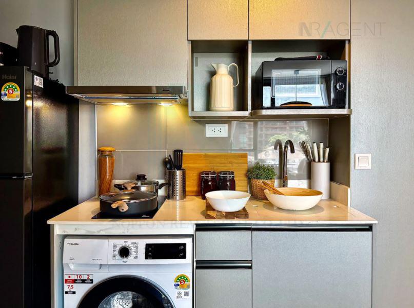 รูป ให้เช่าคอนโด ไอดีโอ โมบิ สุขุมวิท 40 อาคาร 1 ชั้น 7 1 ห้องนอน ขนาด 37 ตรม ใกล้ Gateway เอกมัย - รูปที่ 8/8