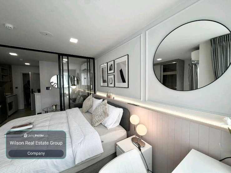 รูป 🏡 ให้เช่า Kave Town Colony | วิวสระแนวยาว 🌊 ระเบียงยื่น | 29 ตร.ม. | 15,000 บาท - รูปที่ 30/30