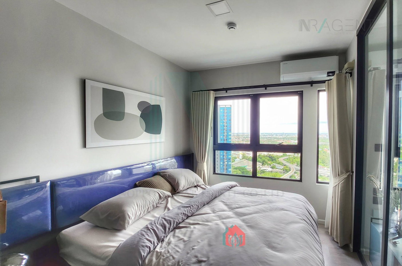 รูป ให้เช่าคอนโด เดอะ คีย์ MRT เพชรเกษม 48 ชั้น 25 1 ห้องนอน ขนาด 28 ตรม ใกล้ Seacon บางแค - รูปที่ 5/8