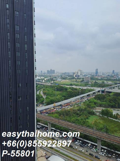 รูป P-55801 ให้เช่า (ริชพาร์ค @ ทริปเปิ้ล สเตชั่น) | วิวเมือง ใกล้ Airport Rail Link หัวหมาก | พร้อมเข้าอยู่ 📞 Line ID: @easythaihome | 085-592-2897 - รูปที่ 6/15