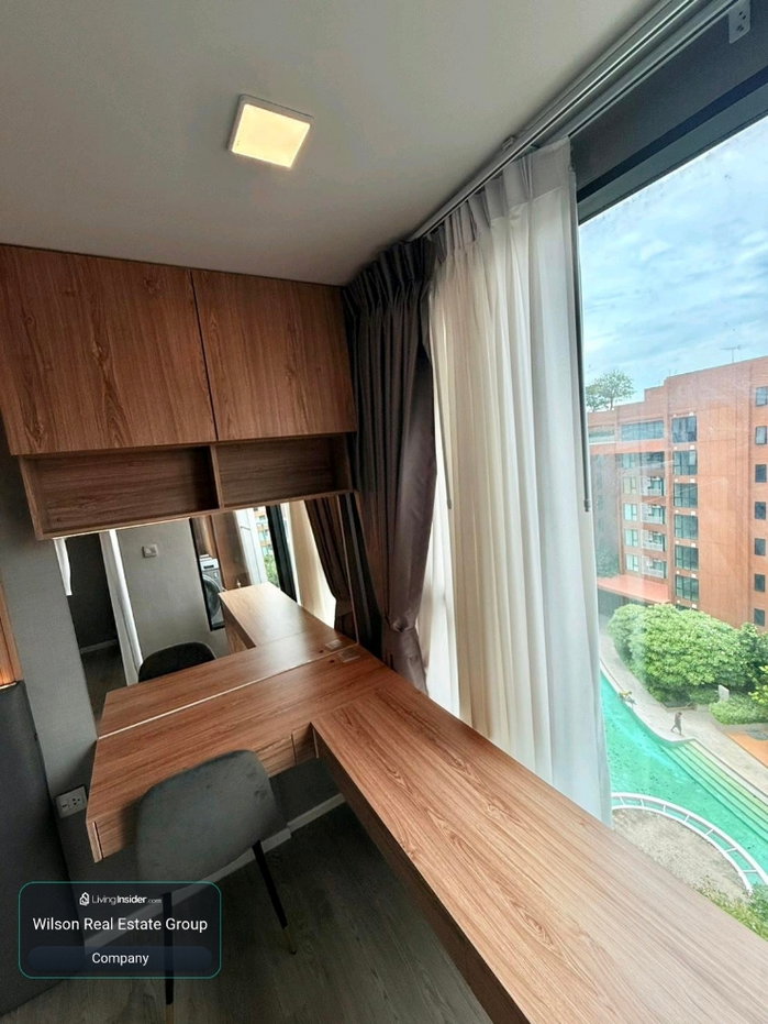 รูป 🏡 ให้เช่า Kave Town Colony | วิวสระ 🌊 ระเบียงยื่น | 29 ตร.ม. | 13,500 บาท
- รูปที่ 32/35