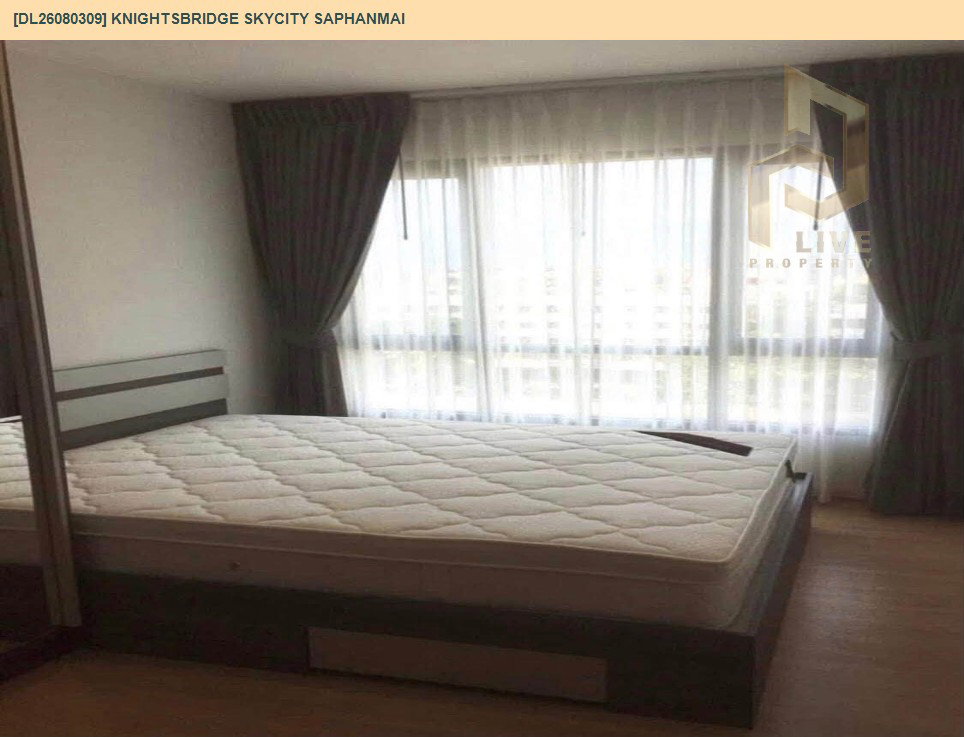 รูป DL26080309 ให้เช่าคอนโด ไนท์บริดจ์ สกายซิตี้ สะพานใหม่ (Knightsbridge Skycity Saphanmai) ใกล้ BTS สายหยุด พร้อมเข้าอยู่ โทรด่วน 0638692663 LineID @952jdxxk - รูปที่ 5/8