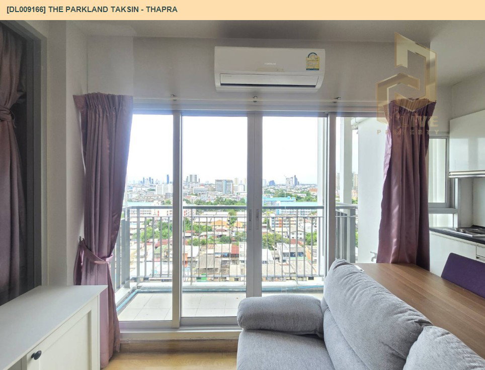 รูป DL009166 ให้เช่าคอนโด เดอะ พาร์คแลนด์ ตากสิน - ท่าพระ (The Parkland Taksin - Thapra) ใกล้ BTS ตลาดพลู พร้อมเข้าอยู่ โทรด่วน 0614453194 LineID @952jdxxk - รูปที่ 18/20