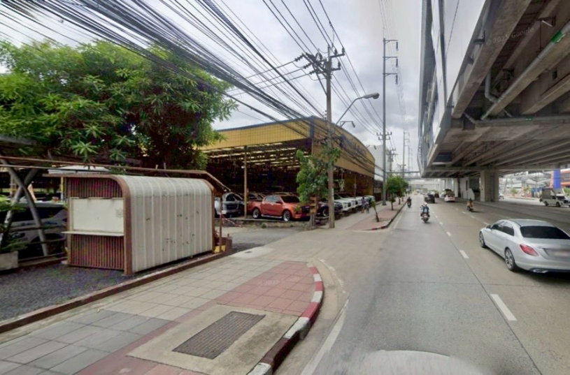 รูป ขายที่ดินติดศรีนครินทร์ ใกล้รถไฟฟ้าสายสีเหลือง 50 ม. เหมาะพัฒนาคอนโด ออฟฟิศ โรงแรม (N.2204) - รูปที่ 8/8