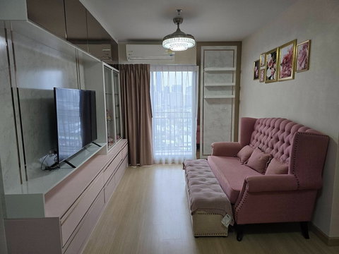** 2 ห้องนอน 65 ตร.ม. วิวสวย ชั้นสูงที่ Supalai Veranda พระราม 9 (ปล่อยเช่าถูกกว่าตลาด!)