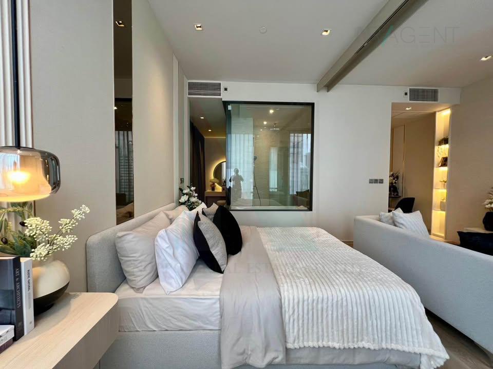 รูป 🚩 ให้เช่าคอนโด แอชตัน สีลม อาคาร 1 ชั้น 12 1 ห้องนอน ขนาด 50 ตรม ใกล้ รร. Pullman - รูปที่ 5/8