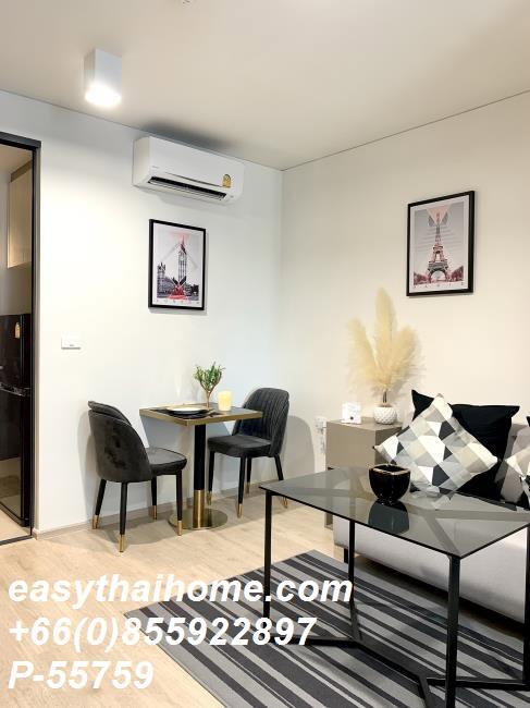 รูป P-55759 ให้เช่า (ไอดีโอ สาทร-วงเวียนใหญ่)  | เฟอร์นิเจอร์ครบ | ใกล้ BTS วงเวียนใหญ่ | พร้อมเข้าอยู่ 📞 Line ID: @easythaihome | 085-592-2897 - รูปที่ 6/17