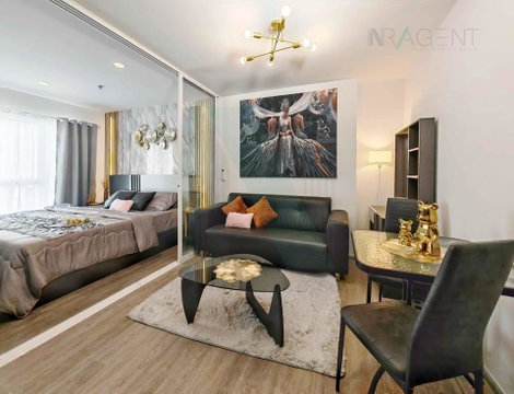 For Rent Condo REGENT HOME BANGNA Building D, Floor 12,1 bed room, Room size 28 sqm
