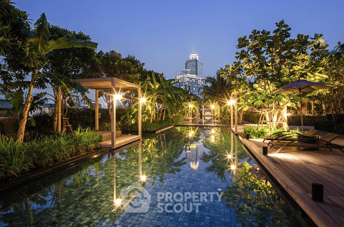 รูป คอนโด 2 ห้องนอน The River Condominium ใกล้ BTS สะพานตากสิน (ID 3171075) - รูปที่ 2/3
