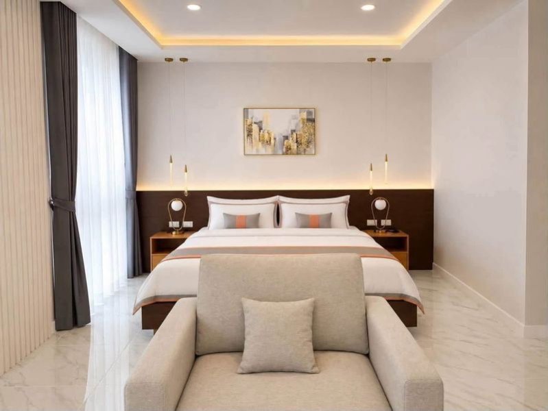 รูป Luxury Pool Villa พัทยา สร้างใหม่ ใกล้ทะเลดงตาล สวยหรู มีสระส่วนตัว - รูปที่ 10/16