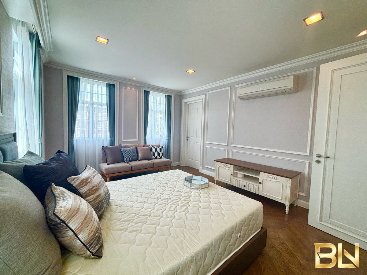 รูป 🏡 ทาวเฮ้าส์หรู 4 ชั้น แปลงมุม ให้เช่า | Garden Square Sukhumvit 77 ✨ ตกแต่งสไตล์บ้านตัวอย่าง | ติด Bangkok Prep International School - รูปที่ 30/35