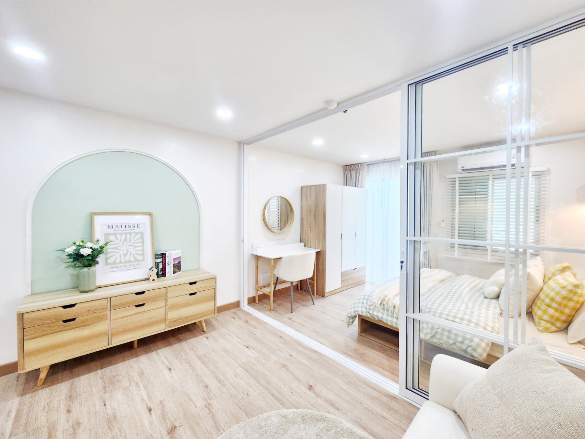 รูป 🔥 ขาย! ห้องรีโนเวทใหม่ พร้อมอยู่ 🧳✨🏢 Condo Regent Home 6 Prachachuen (BK035) - รูปที่ 2/11