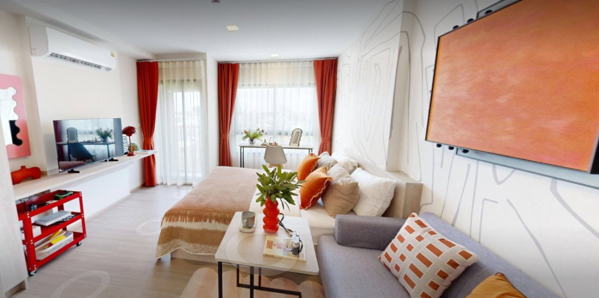 รูป ห้องสุดท้าย! 24 ตร.ม. วิวสระ ที่ D Condo Campus ขอนแก่น - รูปที่ 7/11