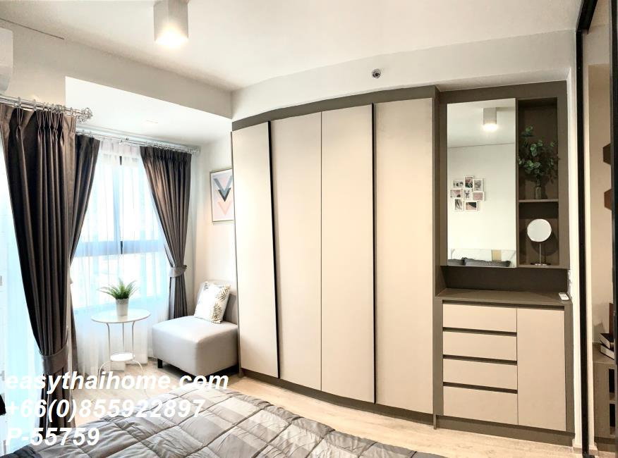 รูป P-55759 ให้เช่า (ไอดีโอ สาทร-วงเวียนใหญ่)  | เฟอร์นิเจอร์ครบ | ใกล้ BTS วงเวียนใหญ่ | พร้อมเข้าอยู่ 📞 Line ID: @easythaihome | 085-592-2897 - รูปที่ 17/17