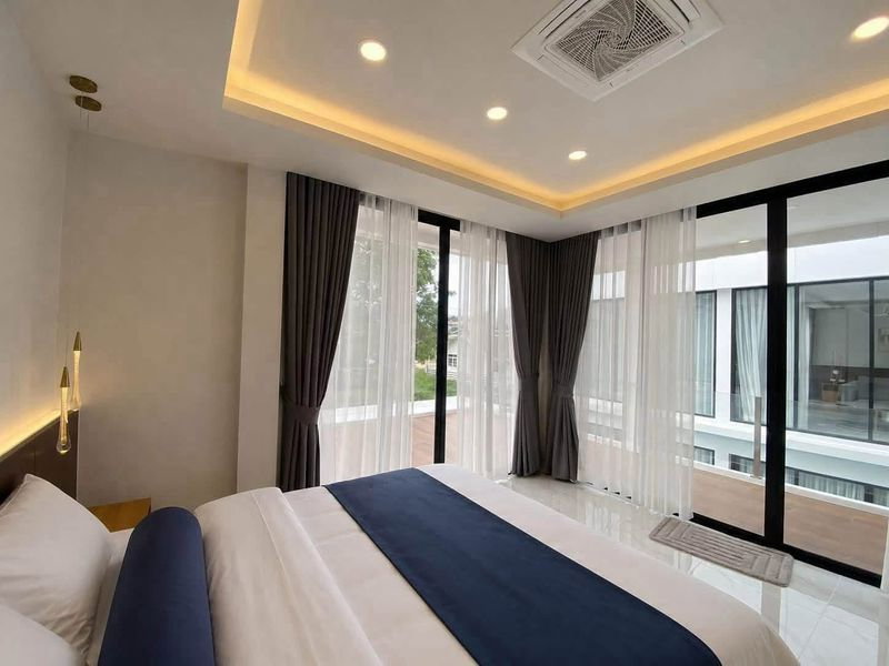 รูป Luxury Pool Villa พัทยา สร้างใหม่ ใกล้ทะเลดงตาล สวยหรู มีสระส่วนตัว - รูปที่ 14/16