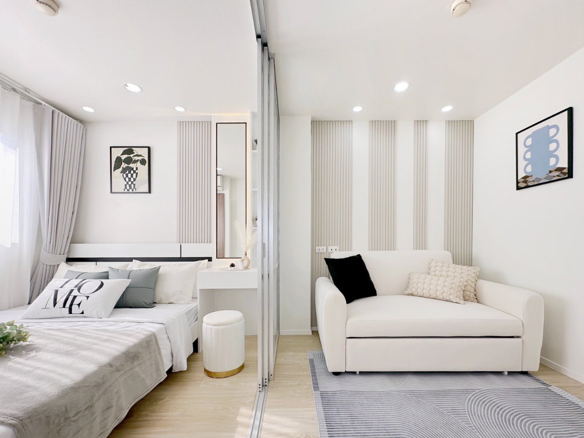 รูป 🔥 ขาย | ห้องรีโนเวทใหม่ พร้อมอยู่ 🏡 Lumpini Condo Town รามอินทรา – ลาดปลาเค้า 2 (291-CD-BK-RN) - รูปที่ 2/9