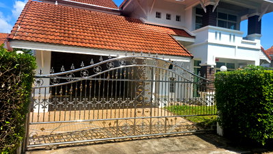 เช่าทาวน์โฮม ภูเก็ต : เช่า 🏡 ให้เช่าบ้านเดี่ยวหลังใหญ่ แปลงมุม พื้นที่กว้างเป็นพิเศษ! หมู่บ้านท็อปแลนด์ รัษฎา ภูเก็ต