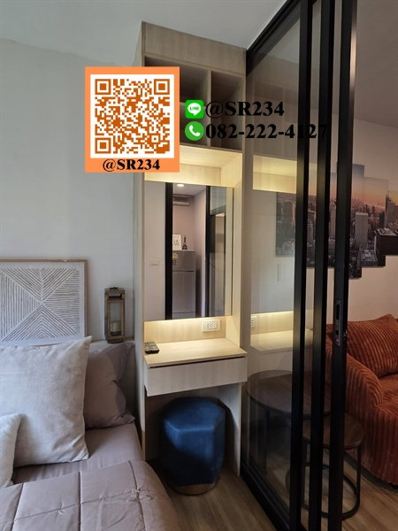 รูป ⭐For RENT/ให้เช่า⭐ เดอะ เบส พาร์คเวสต์ สุขุมวิท 77  (The Base Park West Sukhumvit 77)  26 ตร.ม.  ชั้น 1  สนใจทัก💚@SR234 - รูปที่ 9/17