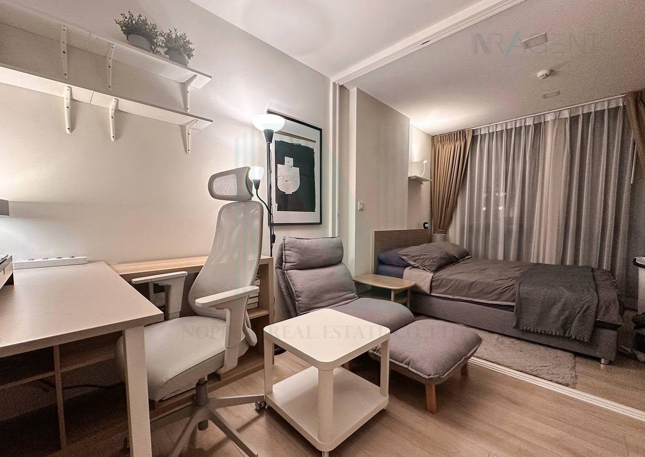 รูป 📌 ให้เช่าคอนโด แชมเบอร์ส อ่อนนุช สเตชั่น อาคาร B ชั้น 4 1 ห้องนอน ขนาด 27.00 ตรม ใกล้ BTS อ่อนนุช - รูปที่ 2/8
