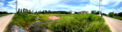 Land for rent Samut Sakhon : P0844/[For Rent] Vacant Land 5 Rai (2,000 Sq.Wah) in Mahachai, Samut Sakhon 