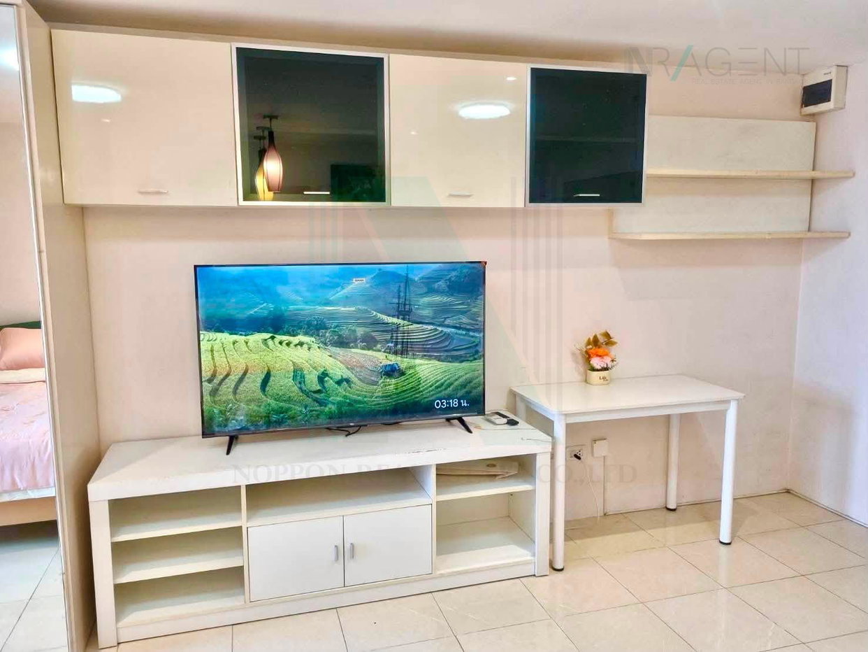 รูป ให้เช่าคอนโด รัชดา ซิตี้ 18 อาคาร ชั้น 9 สตูดิโอ ขนาด 29 ตรม ใกล้ โรงเรียนจันทร์หุ่นบำเพ็ญ - รูปที่ 4/8