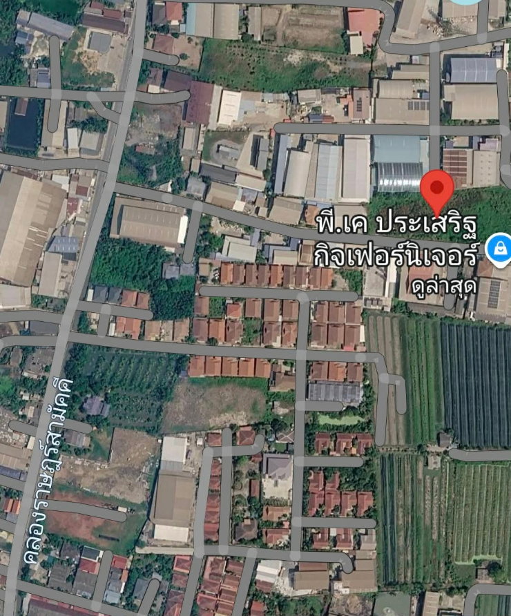 picture "Land for Rent 2.5 Rai, Na Di, Samut Sakhon. Wide frontage, concrete road, dual access (front & back). Ideal for warehouse. Divisible for rent. " - 1/18