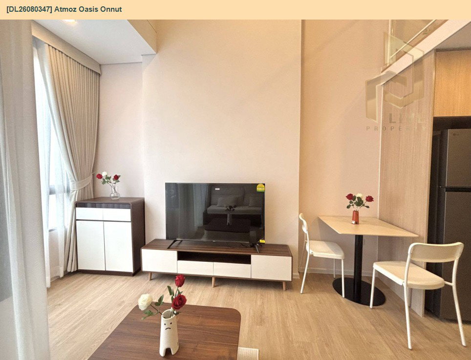 รูป DL26080347 ให้เช่าคอนโด แอทโมซ โอเอซิส อ่อนนุช (Atmoz Oasis Onnut) ใกล้ - พร้อมเข้าอยู่ โทรด่วน 0614453194 LineID @952jdxxk - รูปที่ 3/7