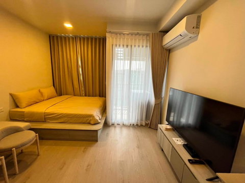 🎈 #MT2608_035🎈💥Urgent💥 Guaranteed availability! Click quickly before it's gone‼️ For Rent 16k.🔥 Cobb Condo Kaset-Sri Pathum