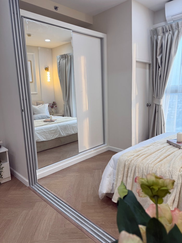 รูป 🔥 ขาย! ห้องรีโนเวทใหม่ พร้อมอยู่ 🧳✨ 🏢 Condo A Space Me Bangna (BK047) - รูปที่ 4/9