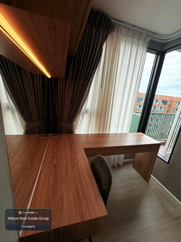 รูป 🏡 ให้เช่า Kave Town Colony | วิวสระ 🌊 ระเบียงยื่น | 29 ตร.ม. | 13,500 บาท
- รูปที่ 14/35