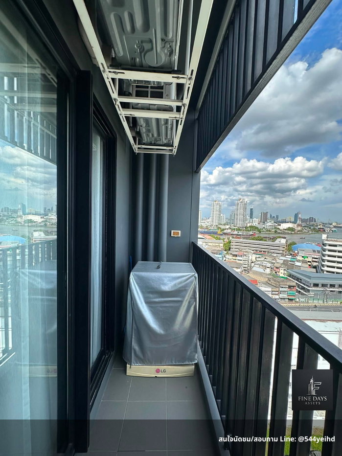 รูป FD-083722Niche Mono เจริญนคร | ห้องมุม 1 Bedroom 34.9 ตร.ม. ชั้น 12A | วิวแม่น้ำ | 15,000 บาท/เดือน - รูปที่ 11/13
