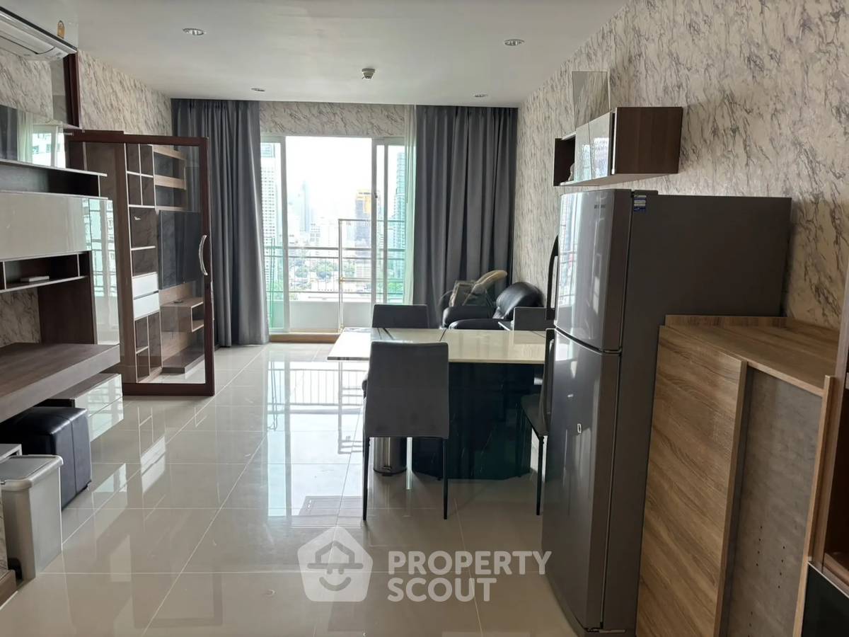 รูป ชั้น 25 คอนโด 2 ห้องนอน Circle Condominium ใกล้ MRT เพชรบุรี (ID 2447936) - รูปที่ 2/8