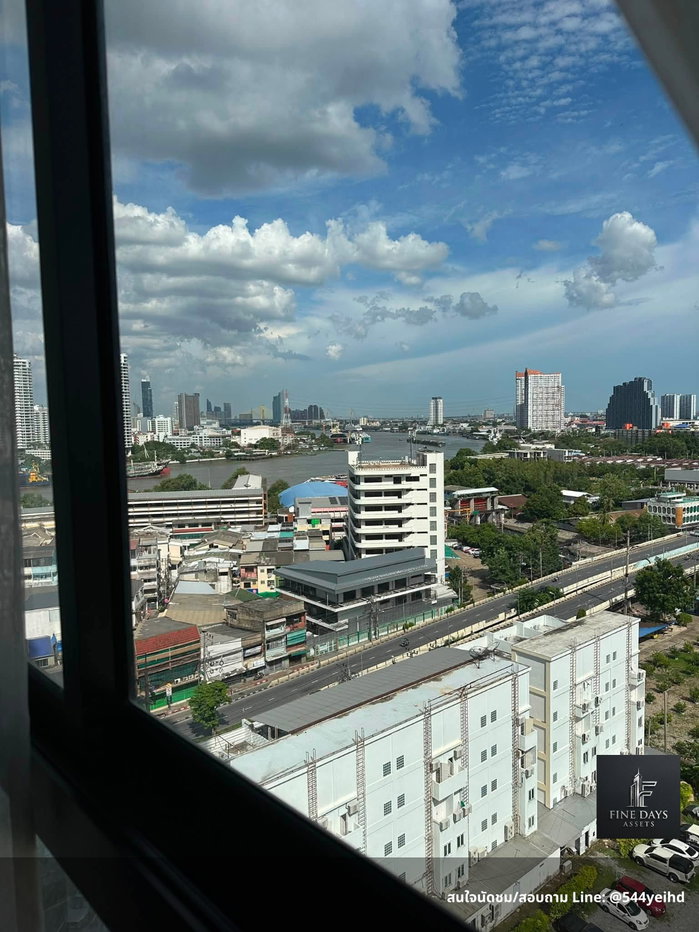 รูป FD-083722Niche Mono เจริญนคร | ห้องมุม 1 Bedroom 34.9 ตร.ม. ชั้น 12A | วิวแม่น้ำ | 15,000 บาท/เดือน - รูปที่ 10/13