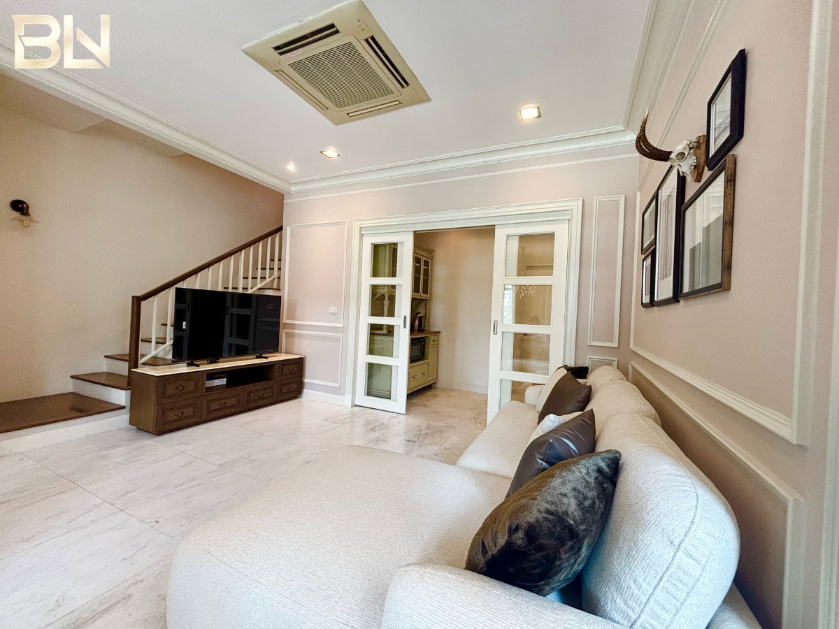 รูป 🏡 ทาวเฮ้าส์หรู 4 ชั้น แปลงมุม ให้เช่า | Garden Square Sukhumvit 77 ✨ ตกแต่งสไตล์บ้านตัวอย่าง | ติด Bangkok Prep International School - รูปที่ 8/35
