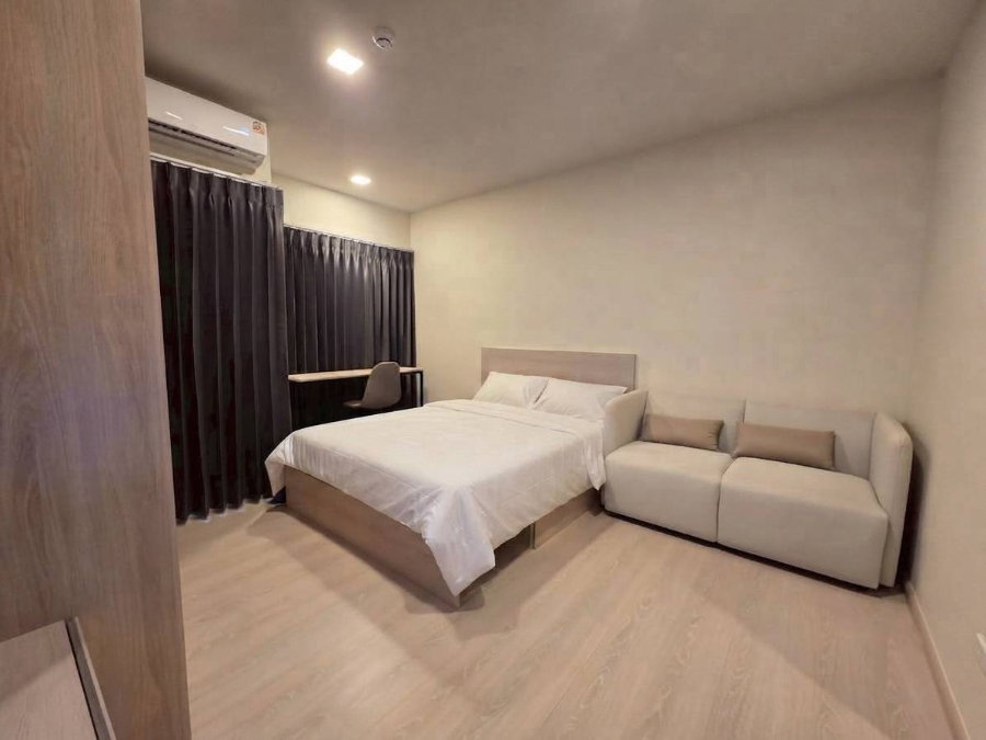 รูป ✨ ห้องสุดอบอุ่นฟีลชาร์จพลัง! | เช่า Flo by Sansiri ใกล้ BTS คลองสาน • 1Bed 30ตรม. • 13,000/ด. | ทักด่วน นัดชมฟรี! 🛌💖 - รูปที่ 4/9