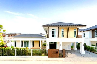 Houses for rent Chiang Mai : 🏡✨ 4-Bedroom Detached House for Rent – Spacious Home with Clubhouse & Swimming Pool ✨