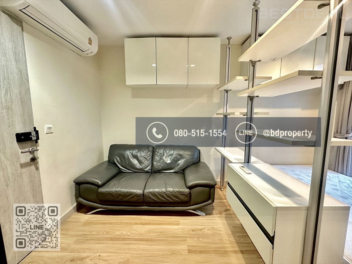 รูป Bestdeal ให้เช่า Studio 22ตรม.ราคา 13,500/เดือนเท่านั้น เฟอร์นิเจอร์และเครื่องใช้ไฟฟ้าครบ “IDEO MOBI RAMA 9” ใกล้MRT และ เซ็นทรัลพระราม 9 เพียง 80 ม. - รูปที่ 2/9