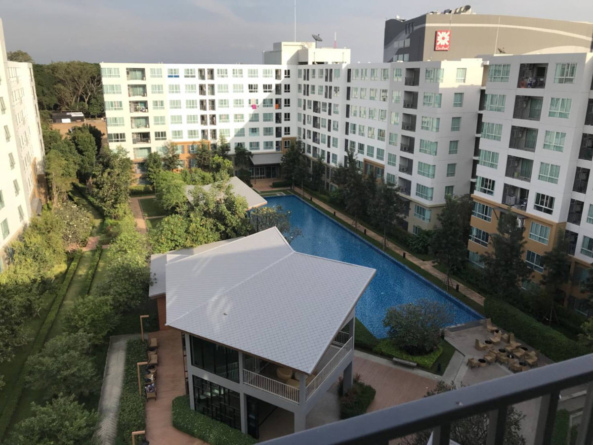 picture D condo nim For Rent!,2bedroom ,Pool view. Next to Central Chiangmai 400. - 6/7