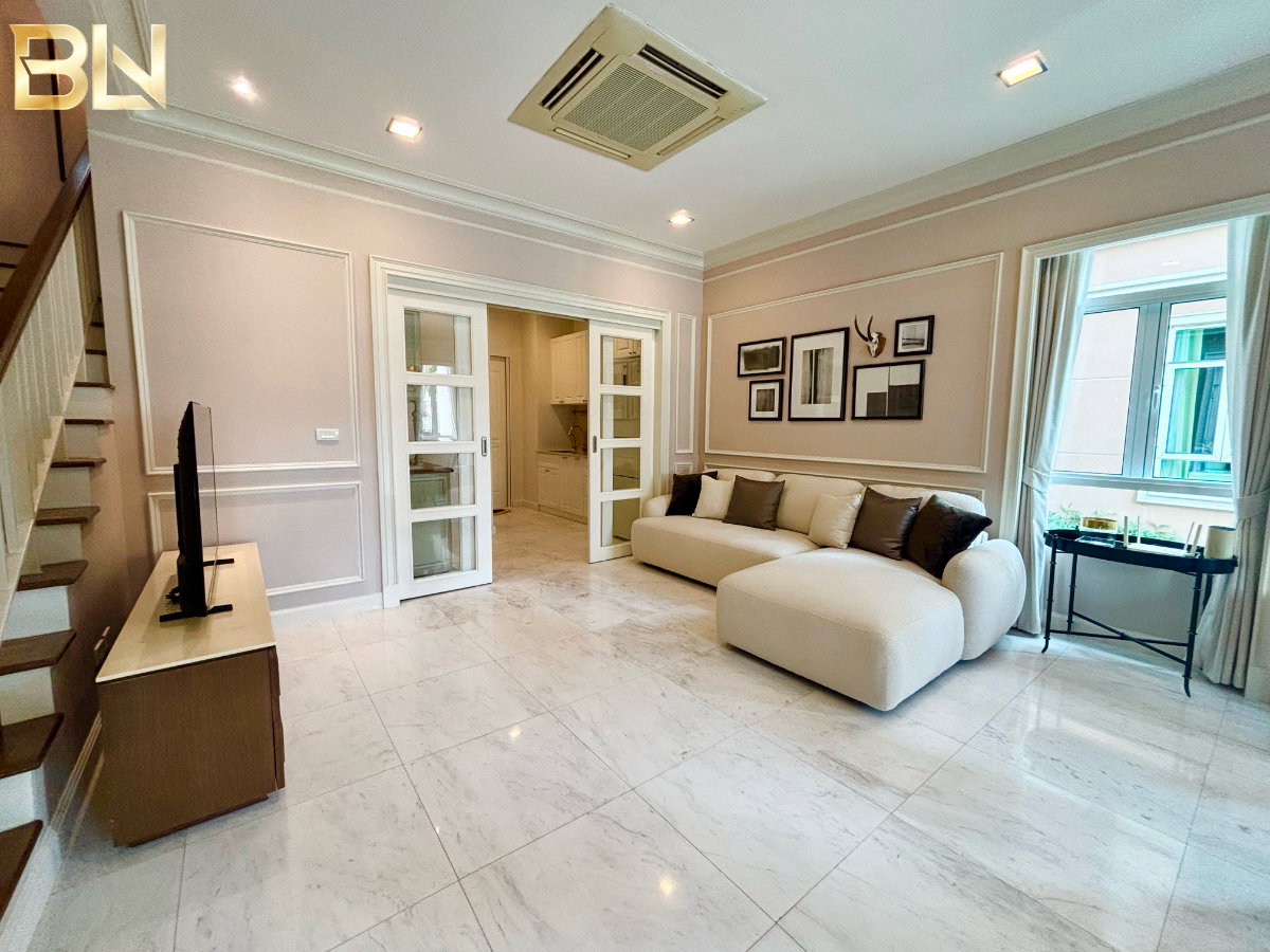 รูป 🏡 ทาวเฮ้าส์หรู 4 ชั้น แปลงมุม ให้เช่า | Garden Square Sukhumvit 77 ✨ ตกแต่งสไตล์บ้านตัวอย่าง | ติด Bangkok Prep International School - รูปที่ 7/35