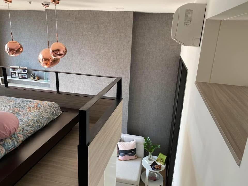 picture For Rent : Condo Chewathai Residence Asoke *Nice Duplex Room* BTS MRT Asoke at Line: @homefinder - 7/13