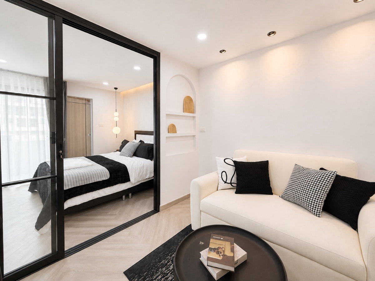 รูป 🔥 ขาย | ห้องรีโนเวทใหม่ พร้อมอยู่ 🏡 Rama Living Place รามคำแหง 53 (313-CD-BK-RN) - รูปที่ 3/4