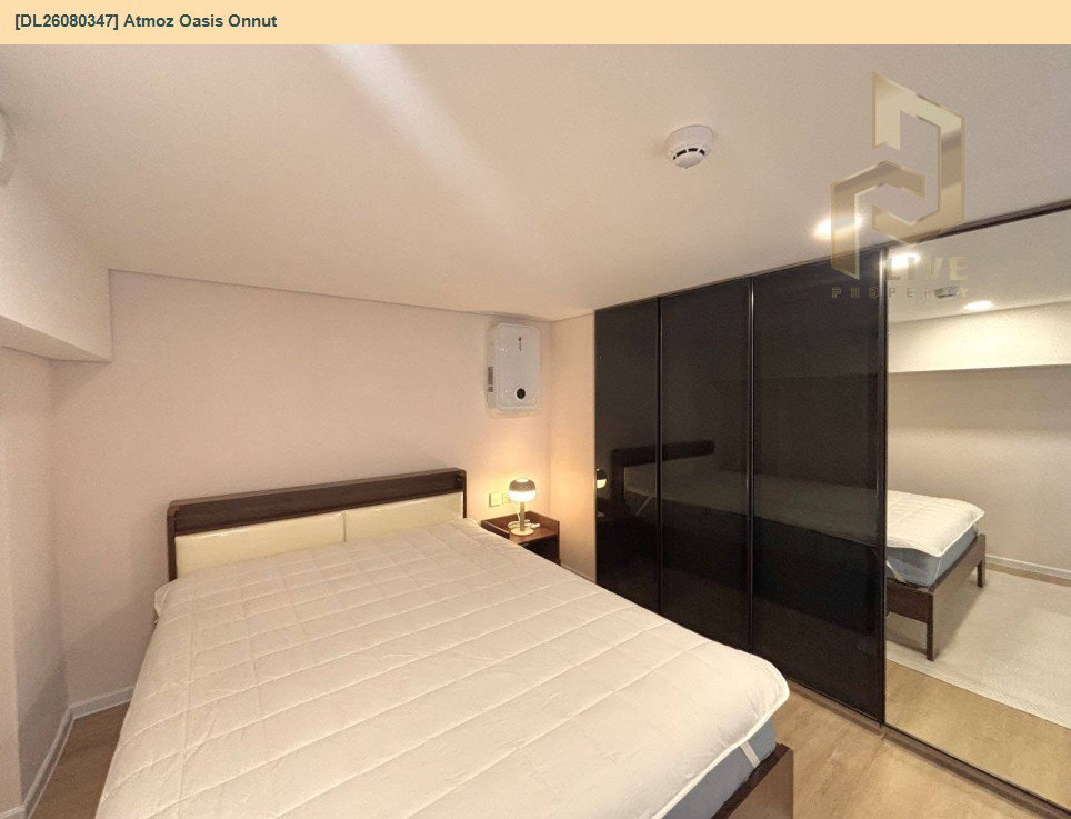 รูป DL26080347 ให้เช่าคอนโด แอทโมซ โอเอซิส อ่อนนุช (Atmoz Oasis Onnut) ใกล้ - พร้อมเข้าอยู่ โทรด่วน 0614453194 LineID @952jdxxk - รูปที่ 4/7