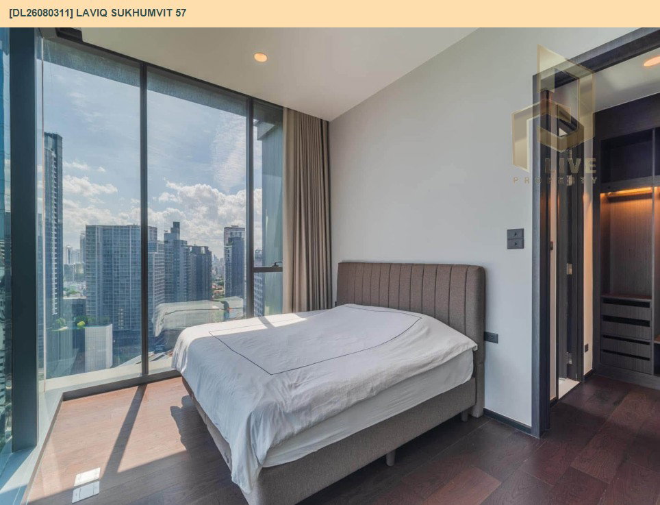 รูป DL26080310 ให้เช่าคอนโด ลาวีค สุขุมวิท 57 (LAVIQ Sukhumvit 57) ใกล้ BTS ทองหล่อ พร้อมเข้าอยู่ โทรด่วน 0638692663 LineID @952jdxxk - รูปที่ 6/13