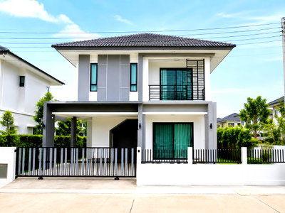 เช่าบ้านเดี่ยว ห้วยโป่ง ระยอง : ให้เช่าบ้านเดี่ยว ม.เดอะโฮม บ้านฉาง ระยอง