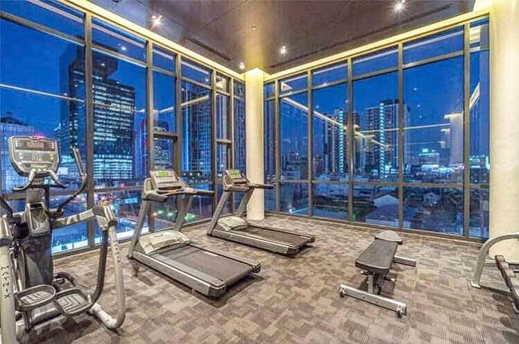รูป ให้เช่า RHYTHM อโศก ห้องมุม แต่งสวย Luxury จัดเต็ม! เดินทางสะดวก ใกล้ MRT พระราม 9 และ Airport Link มักกะสัน - รูปที่ 10/12