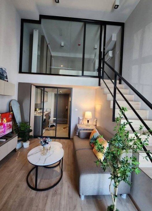 รูป Duplex ✨ ✨ ✨ Ideo rama9 - asoke28 sqm ชั้น30 ✨ ✨ ✨วิวสวนมักกะสัน ใกล้รถไฟฟ้า mrt พระราม 9 400 เมตร - รูปที่ 5/25