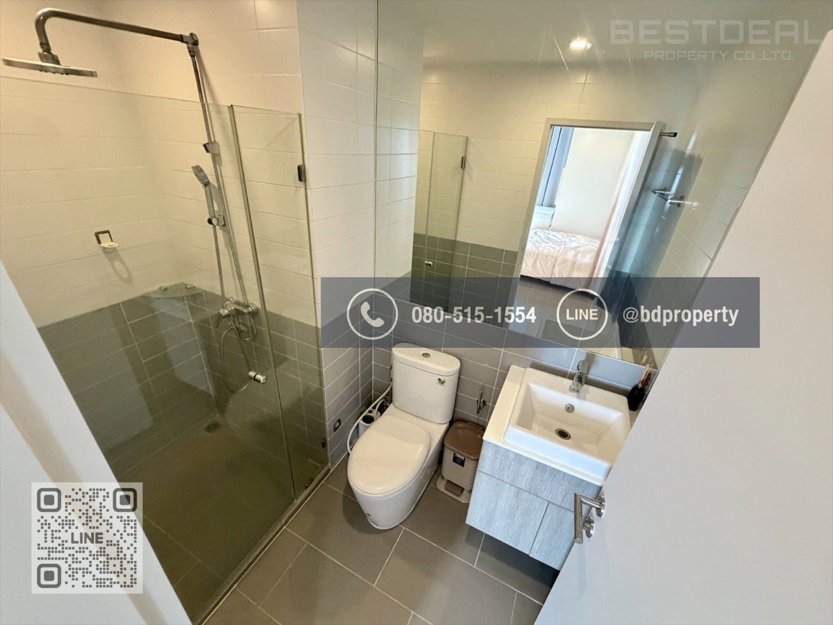 รูป Bestdeal ให้เช่า 1 ห้องนอน 31ตรม.ราคา 16,000/เดือนเท่านั้น เฟอร์นิเจอร์และเครื่องใช้ไฟฟ้าครบ“IDEO MOBI RAMA 9” ใกล้MRT และ เซ็นทรัลพระราม 9 - รูปที่ 10/12