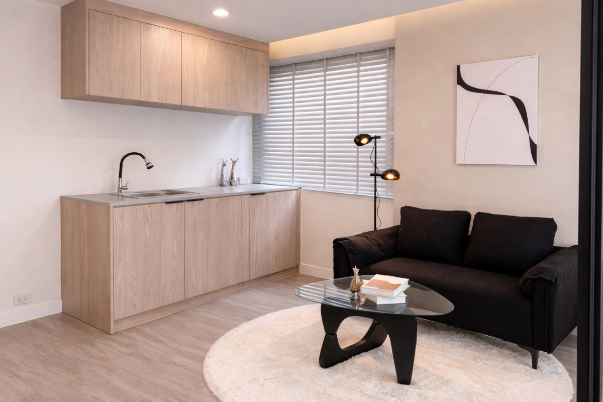 รูป 🔥 ขาย! ห้องรีโนเวทใหม่ พร้อมอยู่ 🧳✨🏢 Condo City Villa ลาดพร้าว 130 (BK009) - รูปที่ 5/7